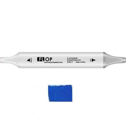 Маркер Flop для скетча и дизайна 243 синий sela39 YTZ2